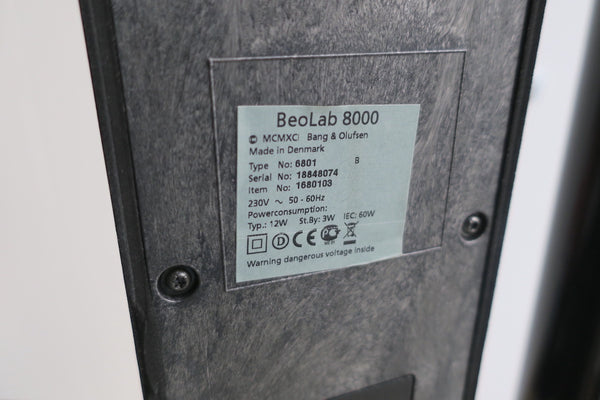 BeoLab 8000 MK2 <br> Aktivlautsprecher <br>schwarz/schwarz (2005)